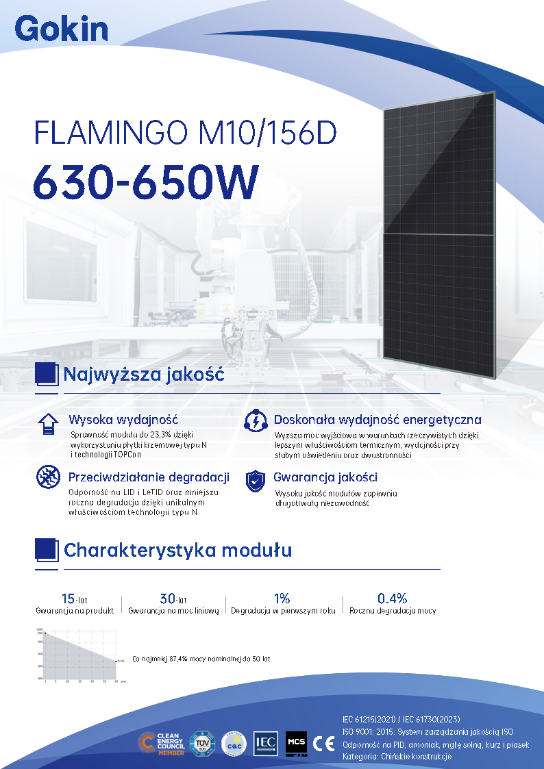 FLAMINGO  M10-156D<br>630-650W