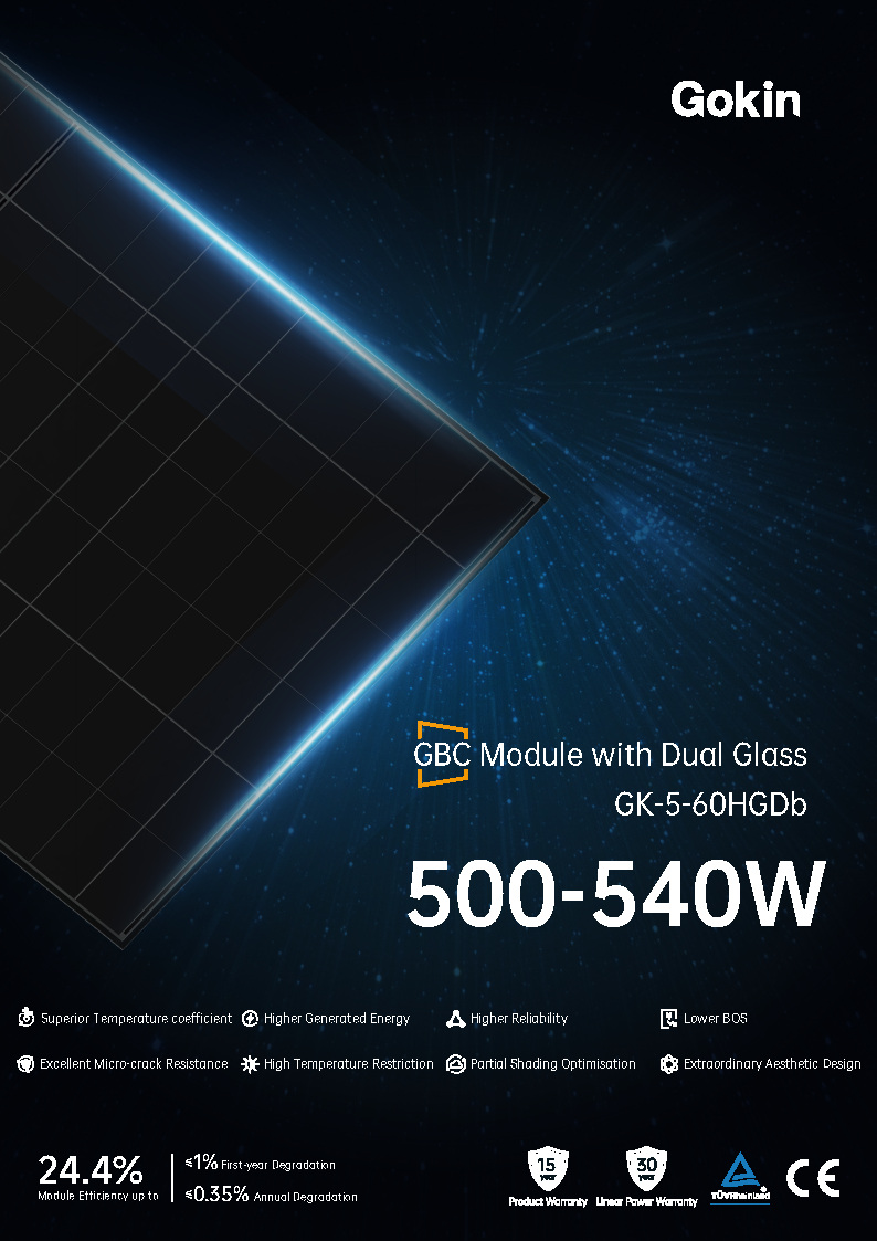 GK-5-60HGDb 500-540W