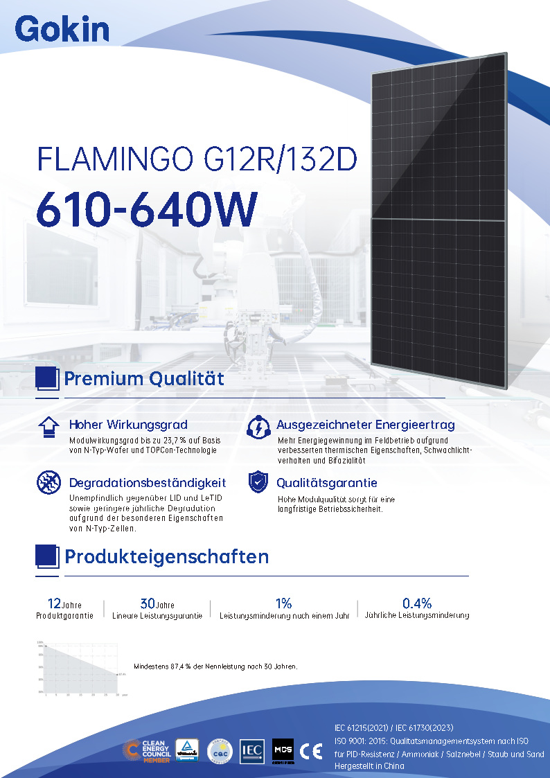 FLAMINGO  G12R-132D<br>610-640W